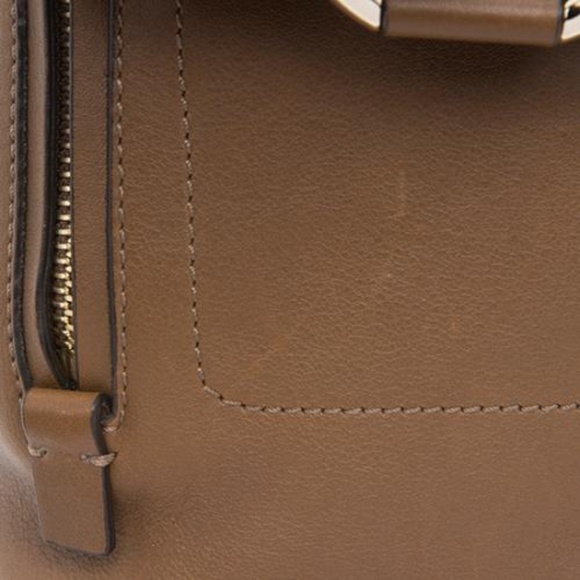SOLD! Chloé Brown Suede and Faye Mini Backpack - Picture 2 of 8